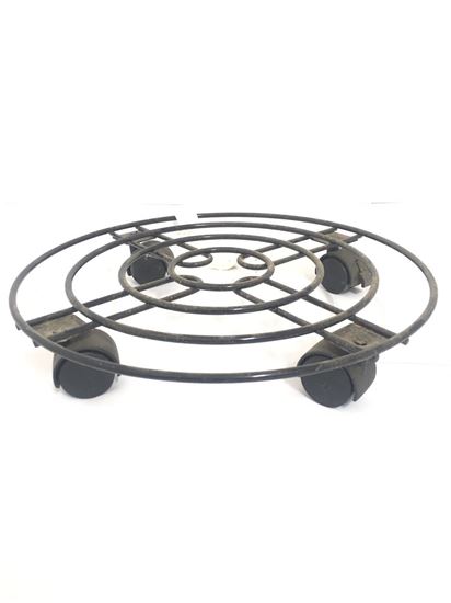 תמונה של מעמד לעציץ נייד 35X35 ס"מ.